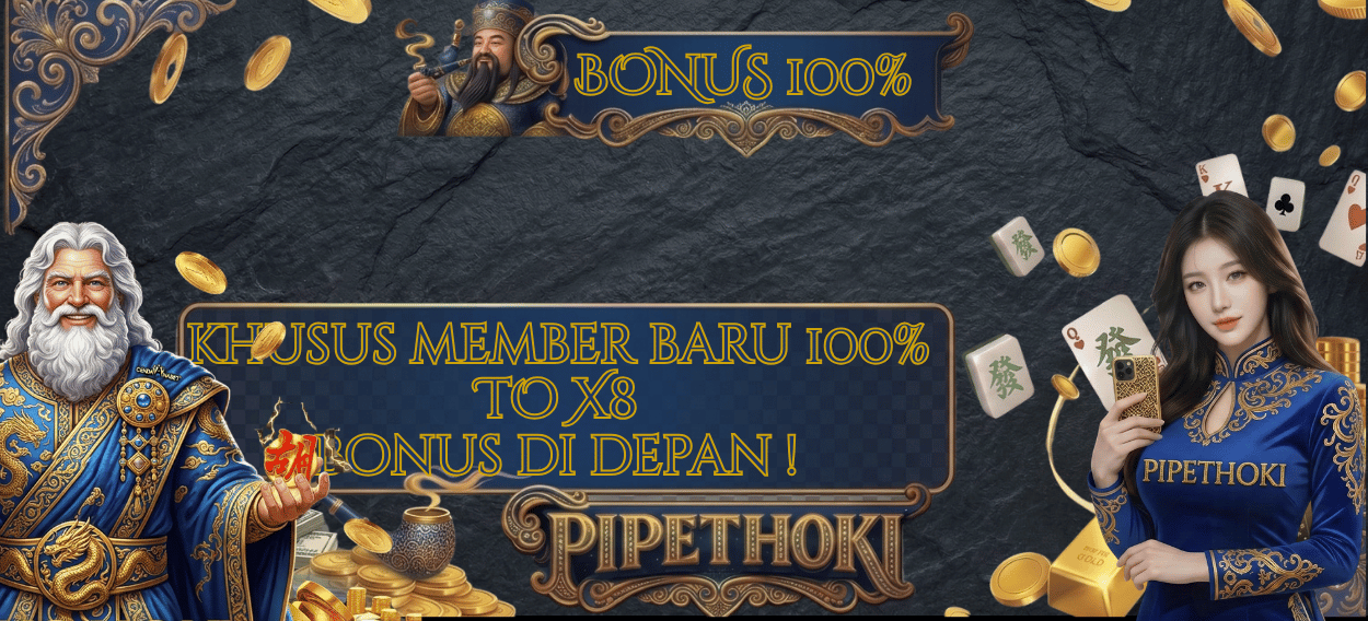 WELCOME BONUS NEW MEMBER 100%